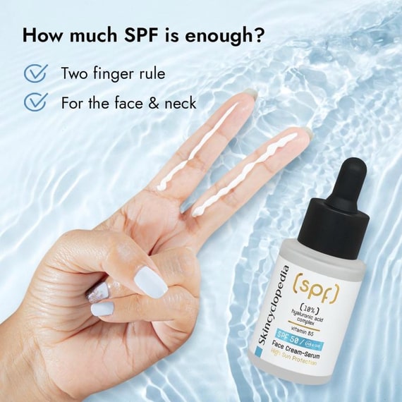 SPF50 Cream-Serum with Hyaluron