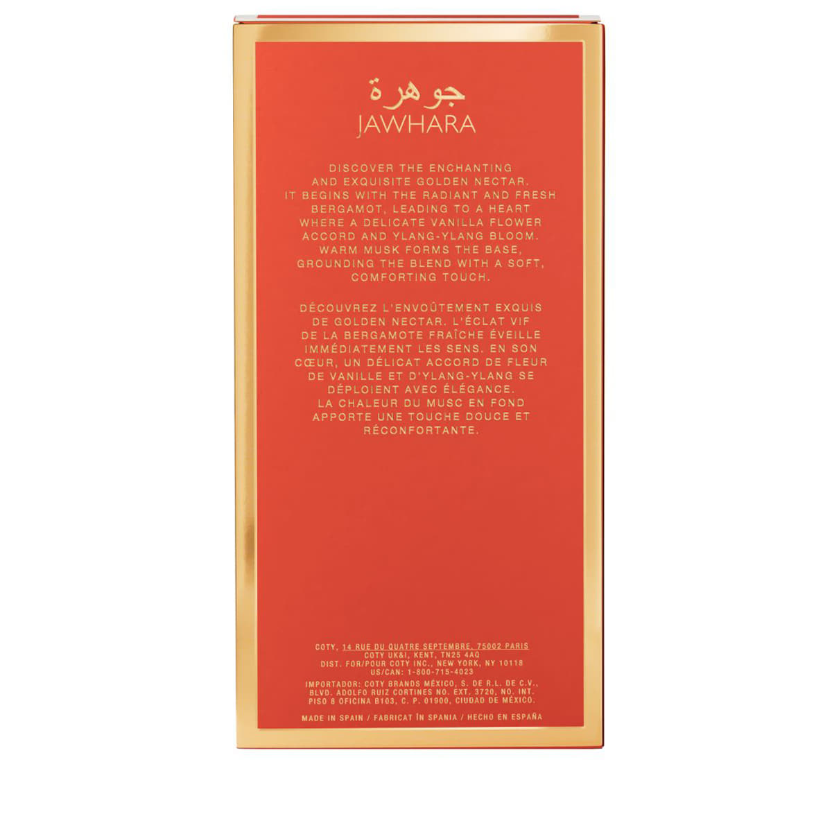 Golden Nectar Eau De Parfum