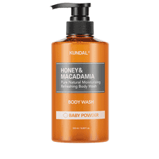Honey and Macadamia Pure Body Wash - Baby Powder