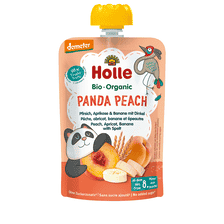 Panda Peach - Pfirsich, Aprikose & Banane mit Dinkel