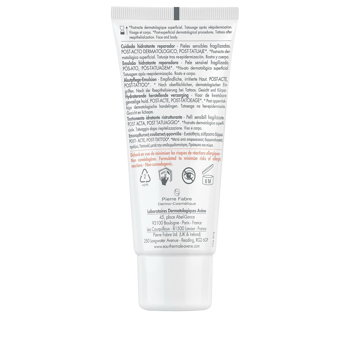 Émulsion de soins aigus