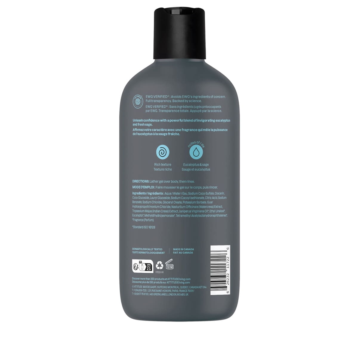 Gel douche eucalyptus & sauge