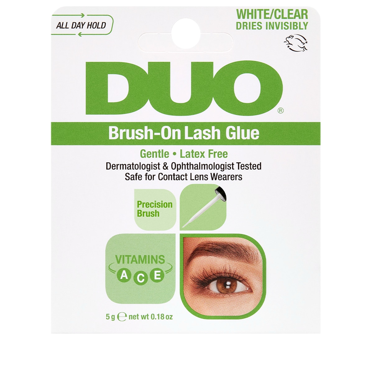 Duo Brush-On Clear Adhesive with Vitamins