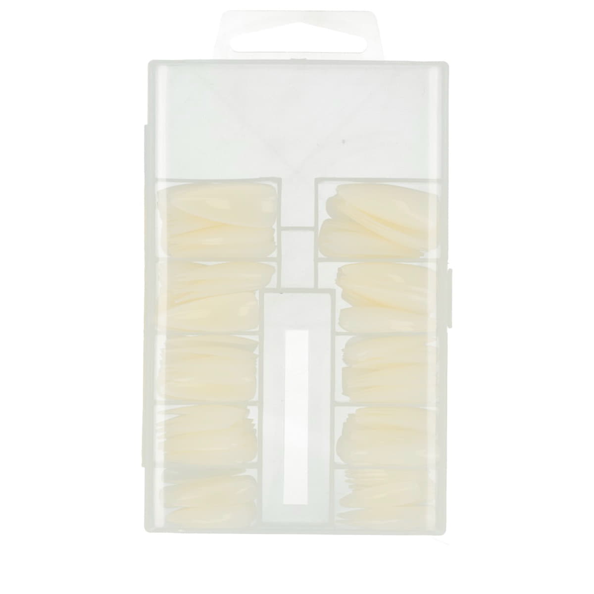 Nail Set Almond Shape Milky - 200 Pcs.