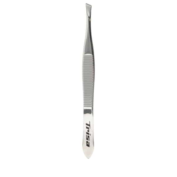 Tweezers slanted