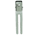 Metal clips No. 6 2-legged 100 pcs.