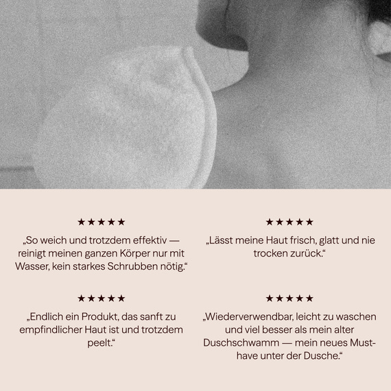 Peelinghandschuh für Peeling & Reinigung 2er Set
