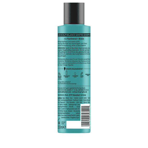 Sanftes Shampoo
