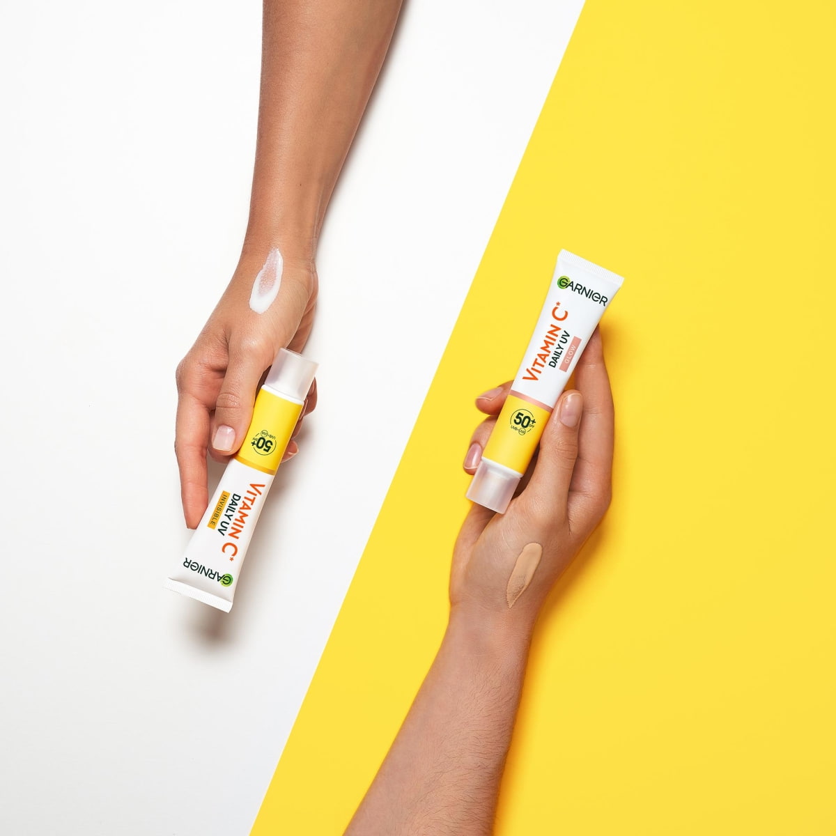 Vitamine C Fluide solaire quotidien Glow avec SPF 50
