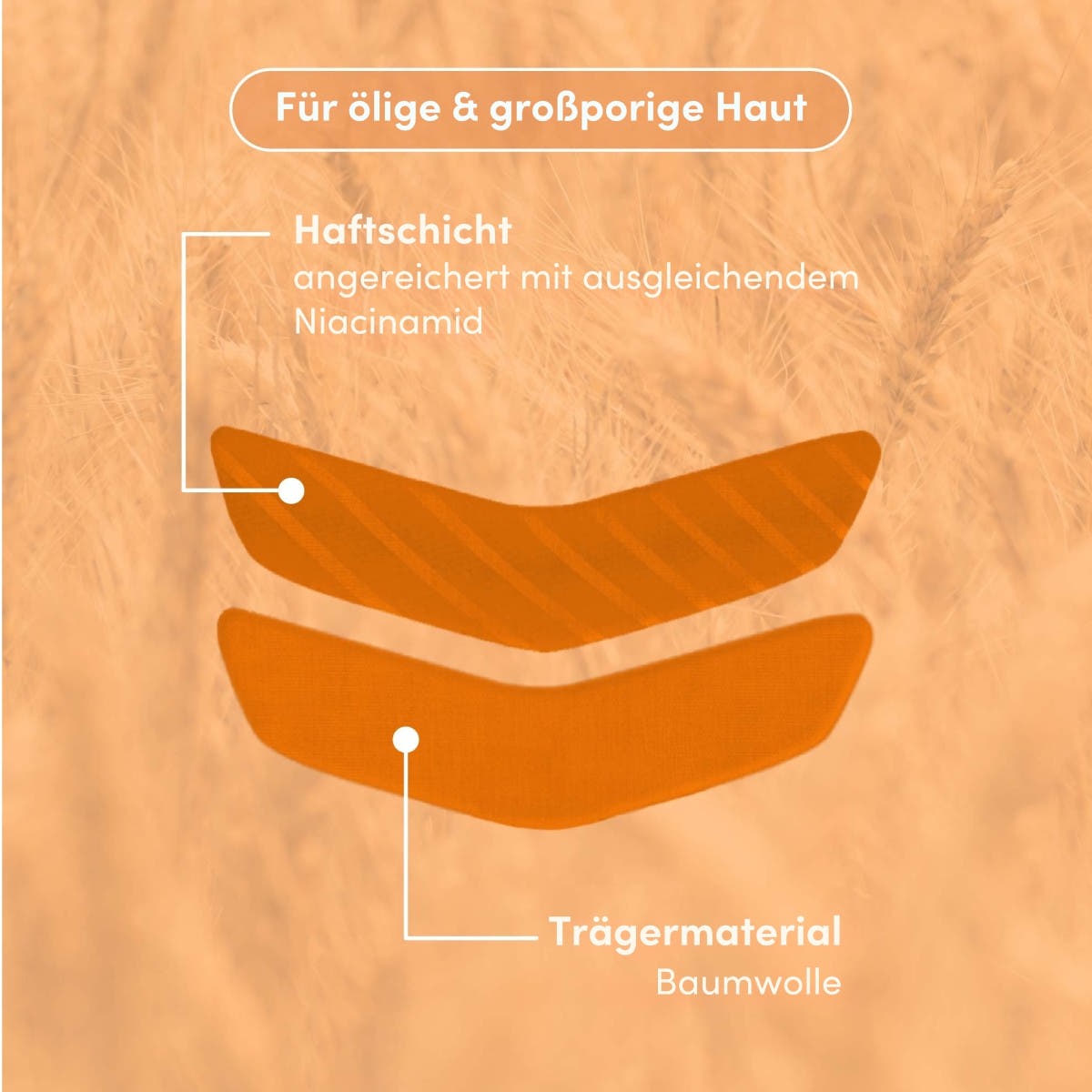 Mund Patches mit Niacinamide 