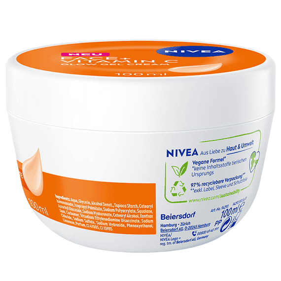 Face+ Vitamin C Glow Gel Cream