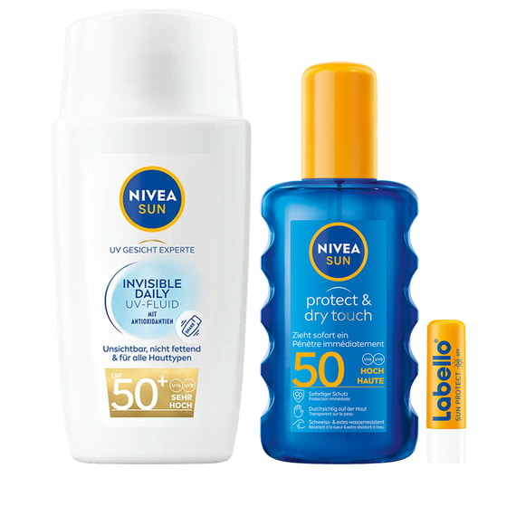 Trio de protection solaire visage & corps
