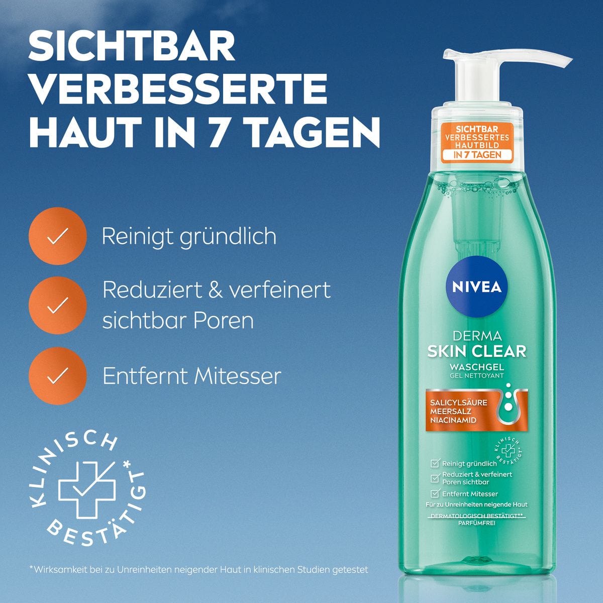 Derma Skin Clear Waschgel DUO