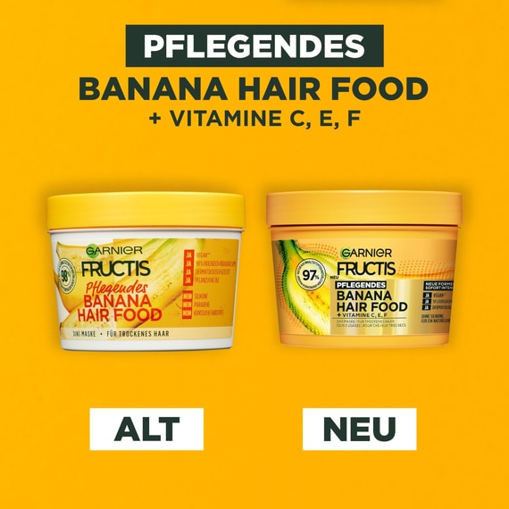 Banana Hair Food nutriente - Maschera 3 in 1