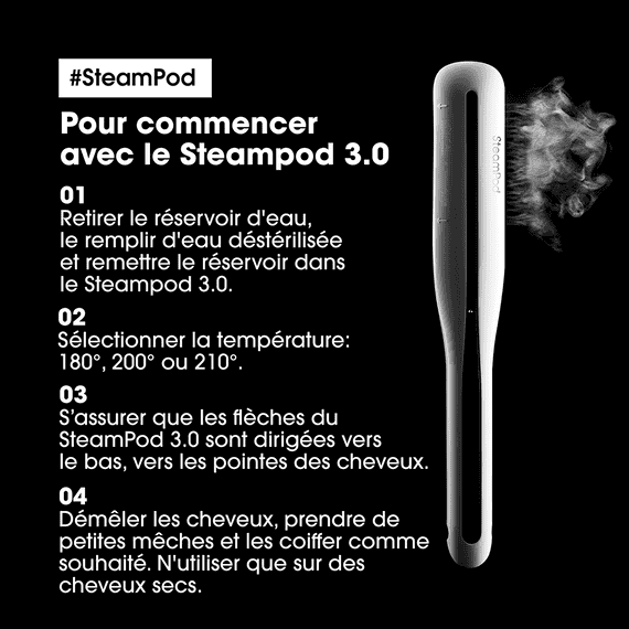 Steampod 3.0 Lisseur à Vapeur