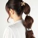 Set Haargummi - Silber, Gold
