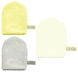 3x Iconic Mitt - Ivory, Banana & Silver Stone