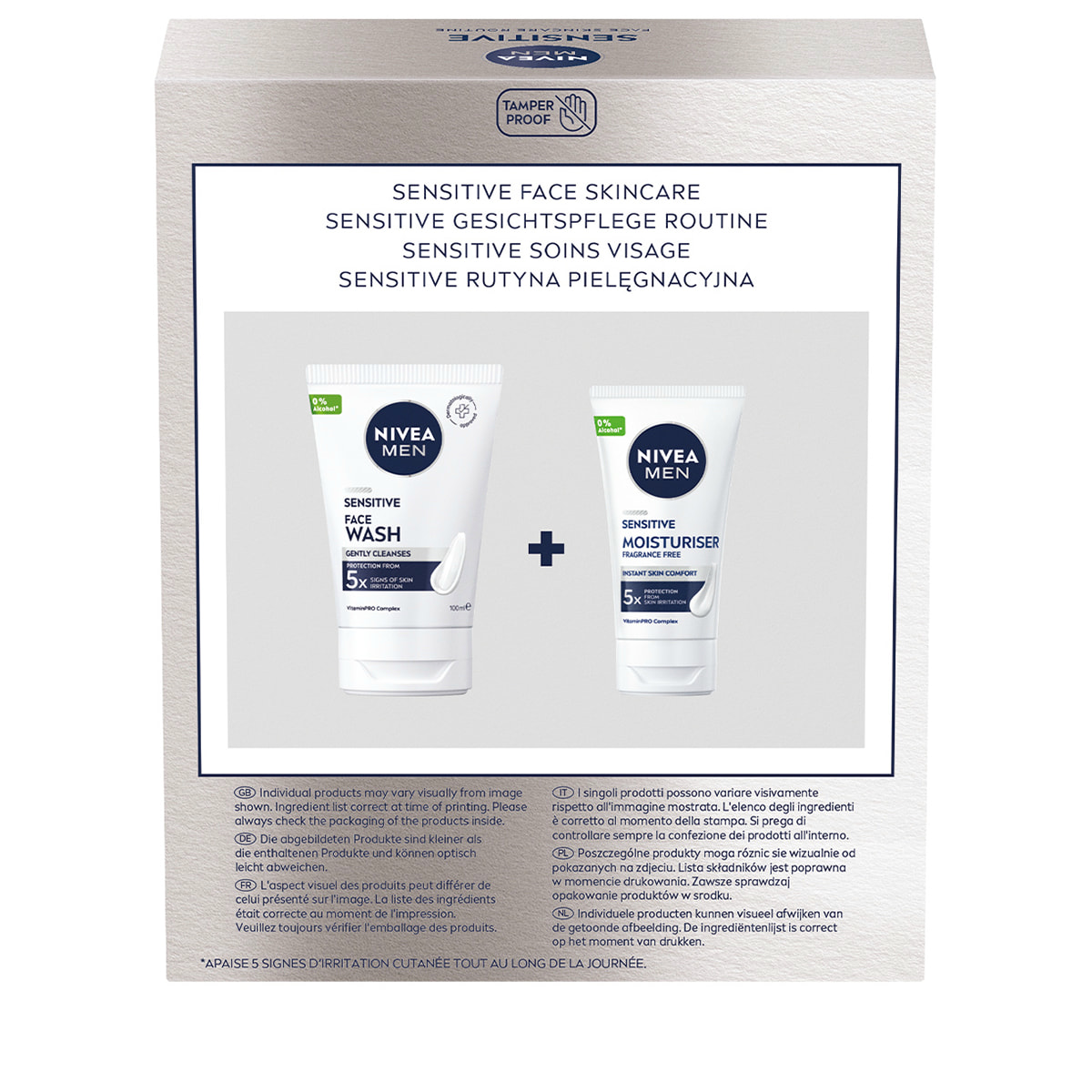 Sensitive Routine Set - Cleansing Gel & Face Care Cream