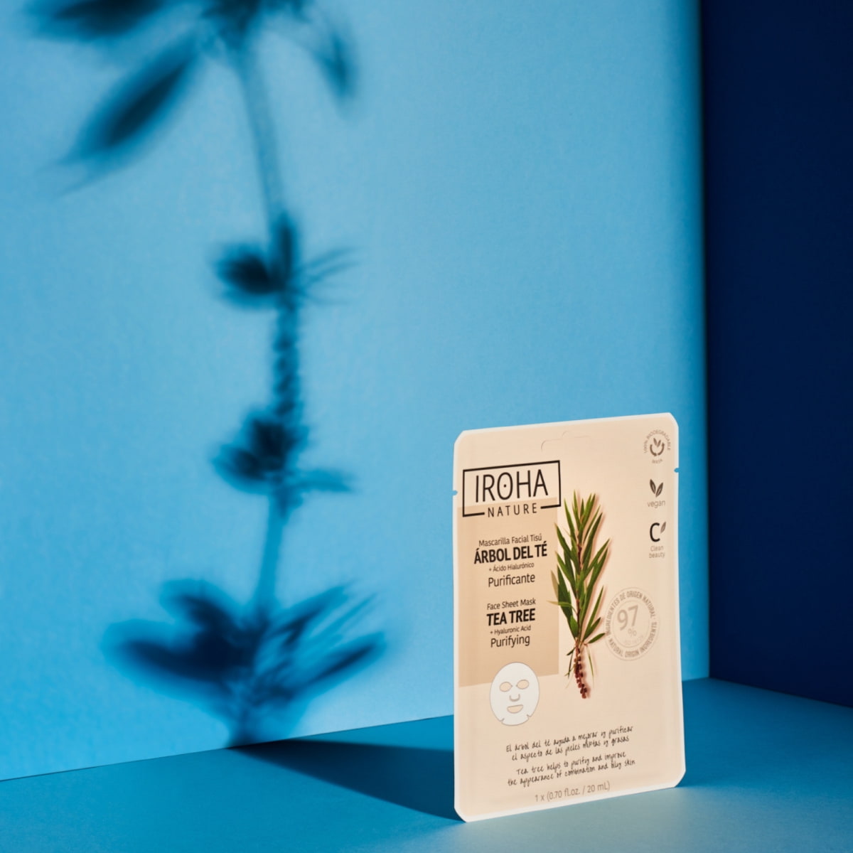 Purifying Face Sheet Mask Tea Tree + Hyaluronic Acid
