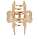 Clip A Fiore - Oro