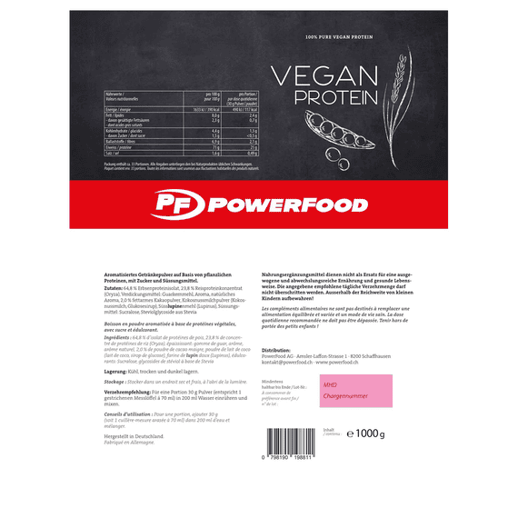 Vegan Protein Chocolate
