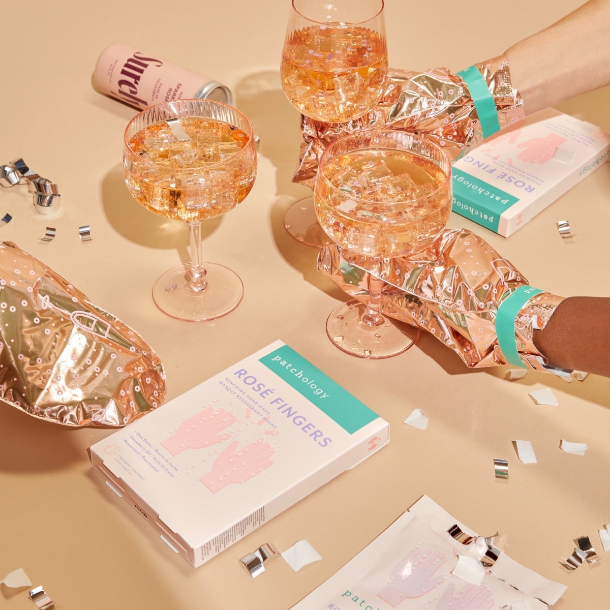 Rosé Fingers - Hydrating & Anti-Aging Hand Mask