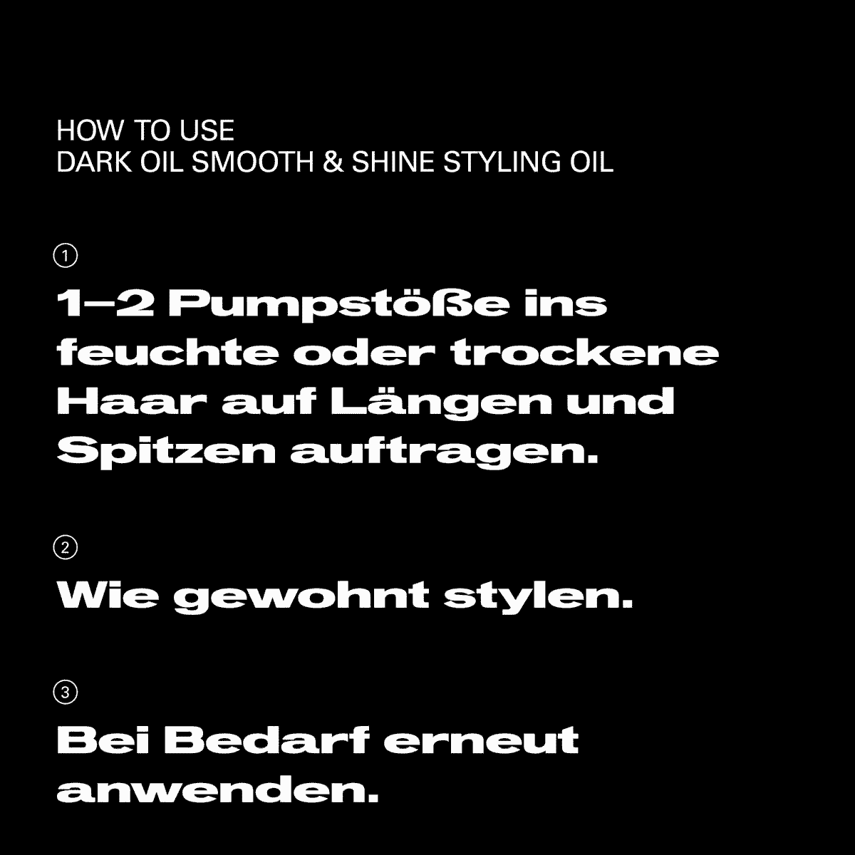 Smooth & Shine Styling Oil