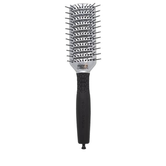 Essential Style Tunnel Nylon Bristles Silver