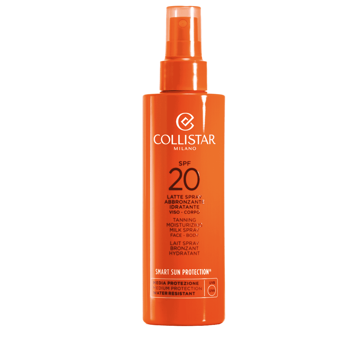 Tanning Moisturizing Milk Spray Face-Body SPF 20