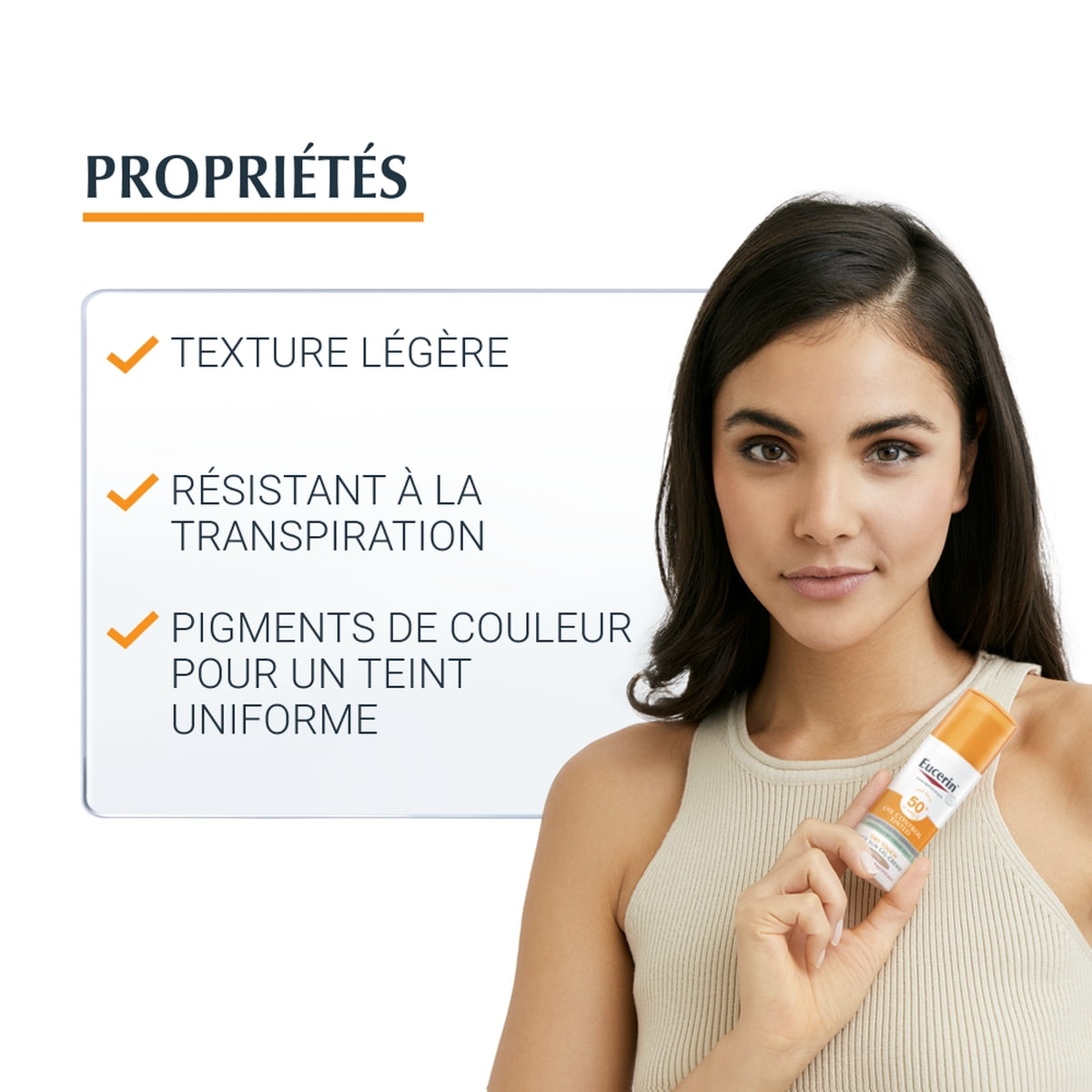 Sun Oil Control Sun Gel-Creme teinté Medium SPF50+
