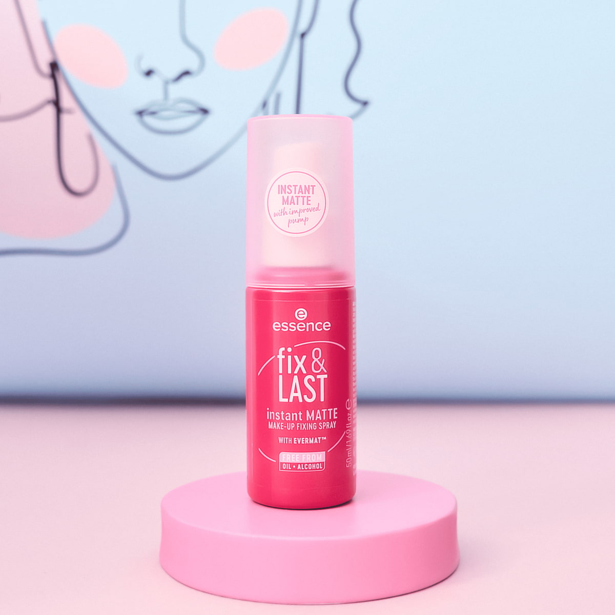 Fix & Last Instant Matte Make-Up Fixing Spray