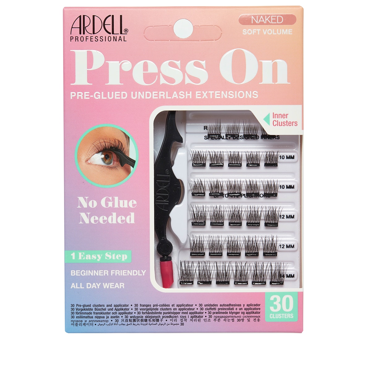 Press on Starter Kit Naked Soft Volume