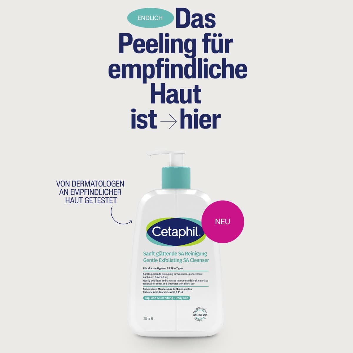 Sanft glättende SA Reinigung