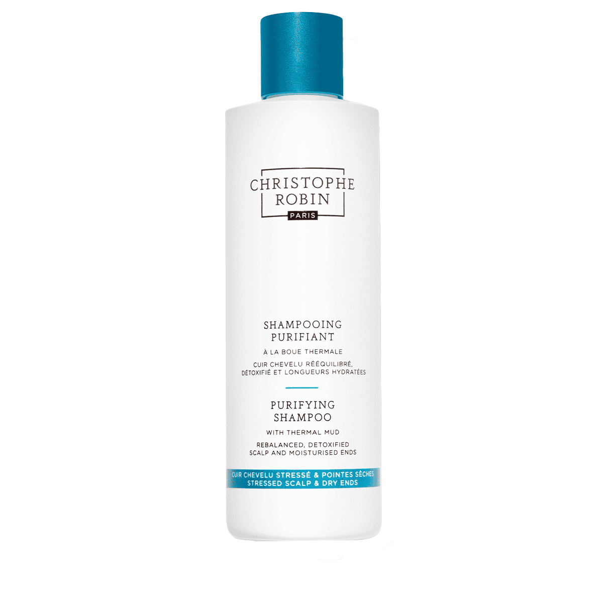 Shampooing purifiant à la boue thermale