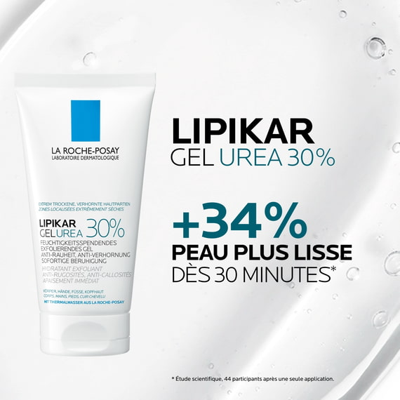 Gel exfoliant hydratant Urea 30%