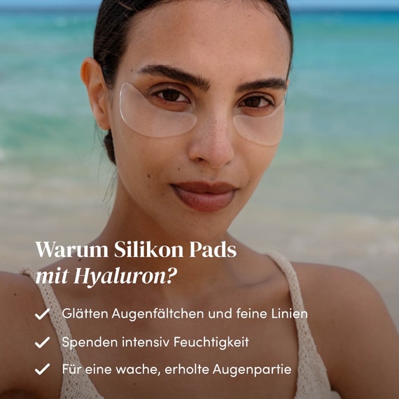 Wiederverwendbare Augen Pads mit Hyaluron
