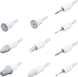 Attachments For MP 64 / MP 84, 10 Pieces