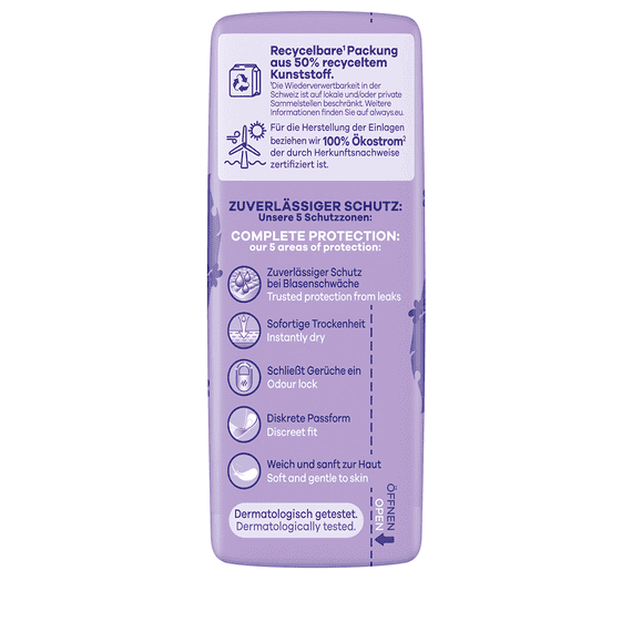 Serviettes Hygiéniques Incontinence Ultimate Jour - 8 Pcs.