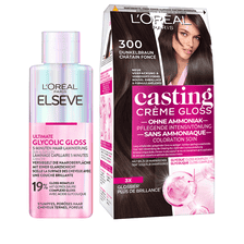 300 Dark Brown + Treatment Glycolic Gloss Set