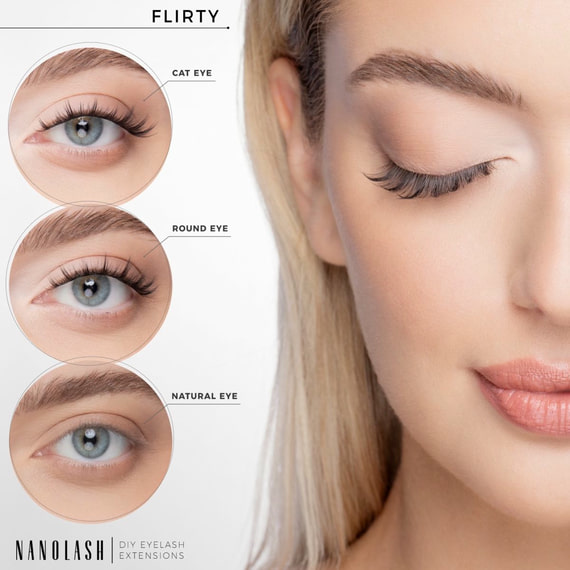 Flirty - Kim K Lash Look