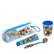 Dental Toilet Bag: Toothbrush, Toothpaste & Beaker