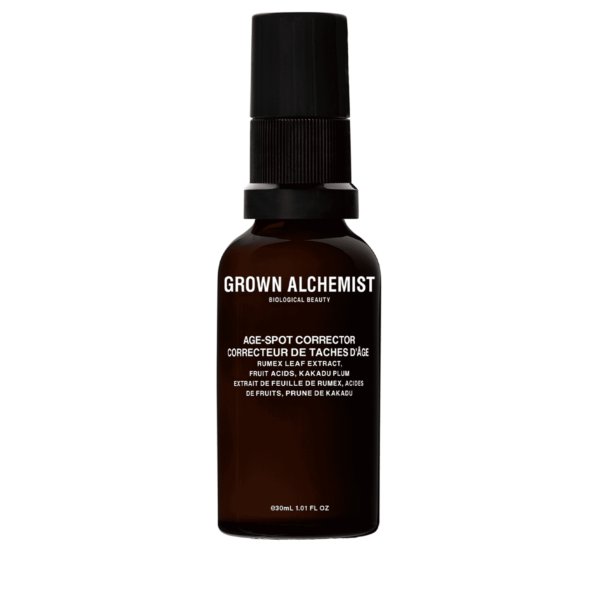 Age-Spot Corrector: Rumex Leaf Extract, Fruit Acids, Kakadu Plum