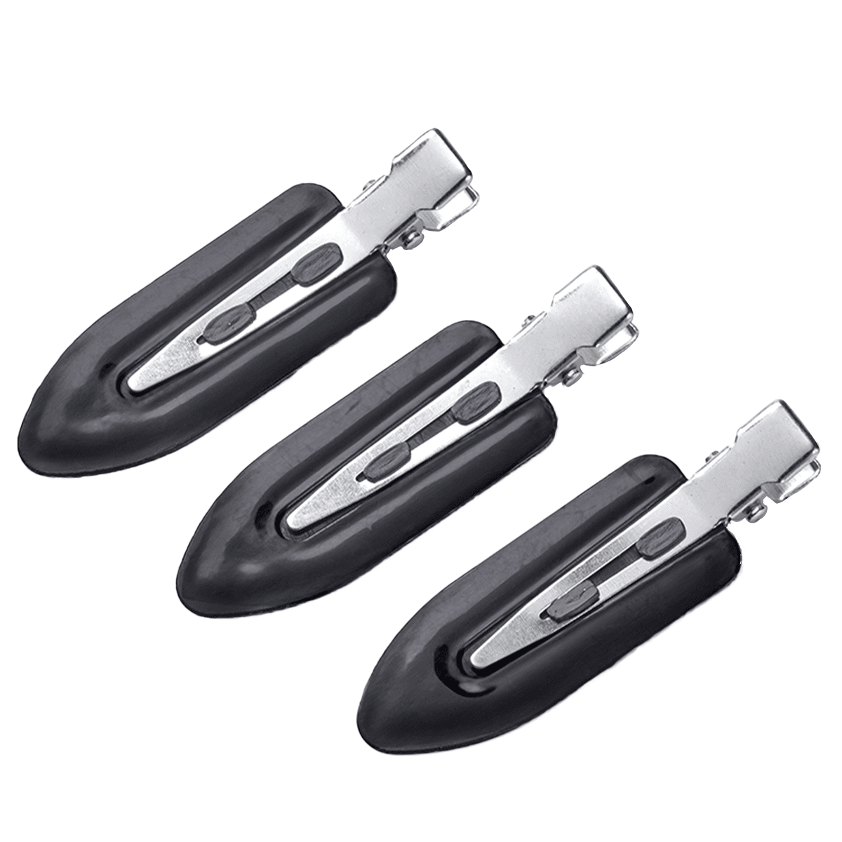 Make-up Clip nero, 3 pezzi