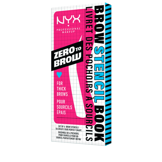 Zero To Brow Stencil Thick Brow