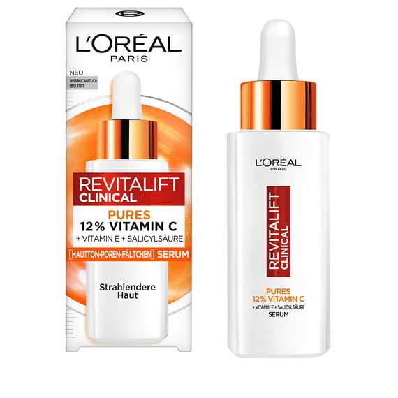 Clinical 12% Sérum Vitamine C Pure (+ Vitamine E + Acide Salicylique)