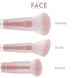 Prime Vegan Brush Set - Candy