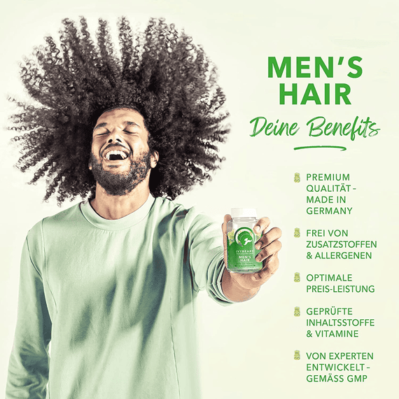 Vitamine per capelli per gli uomini