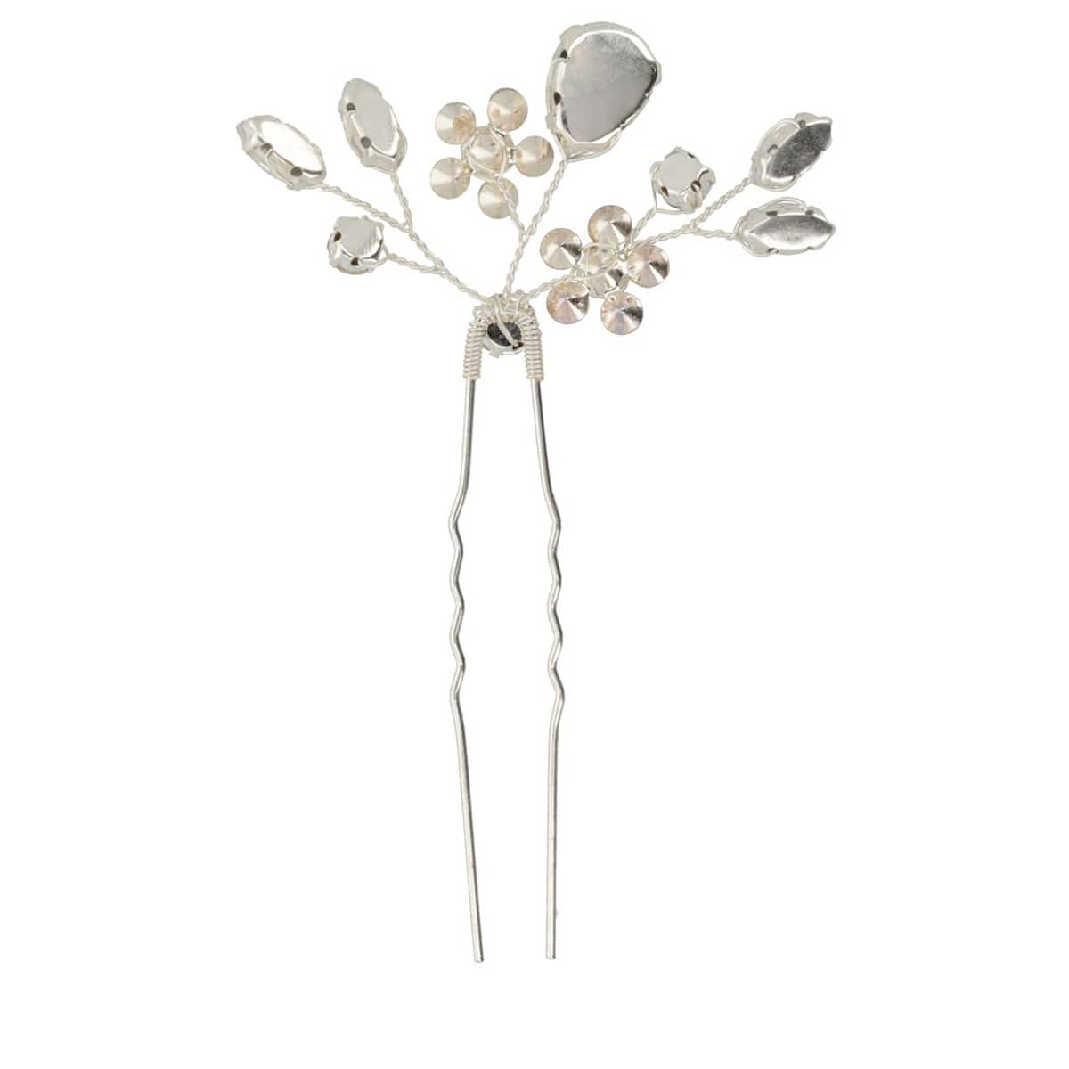 Lot De 3 Épingles À Cheveux Avec Strass & Perles