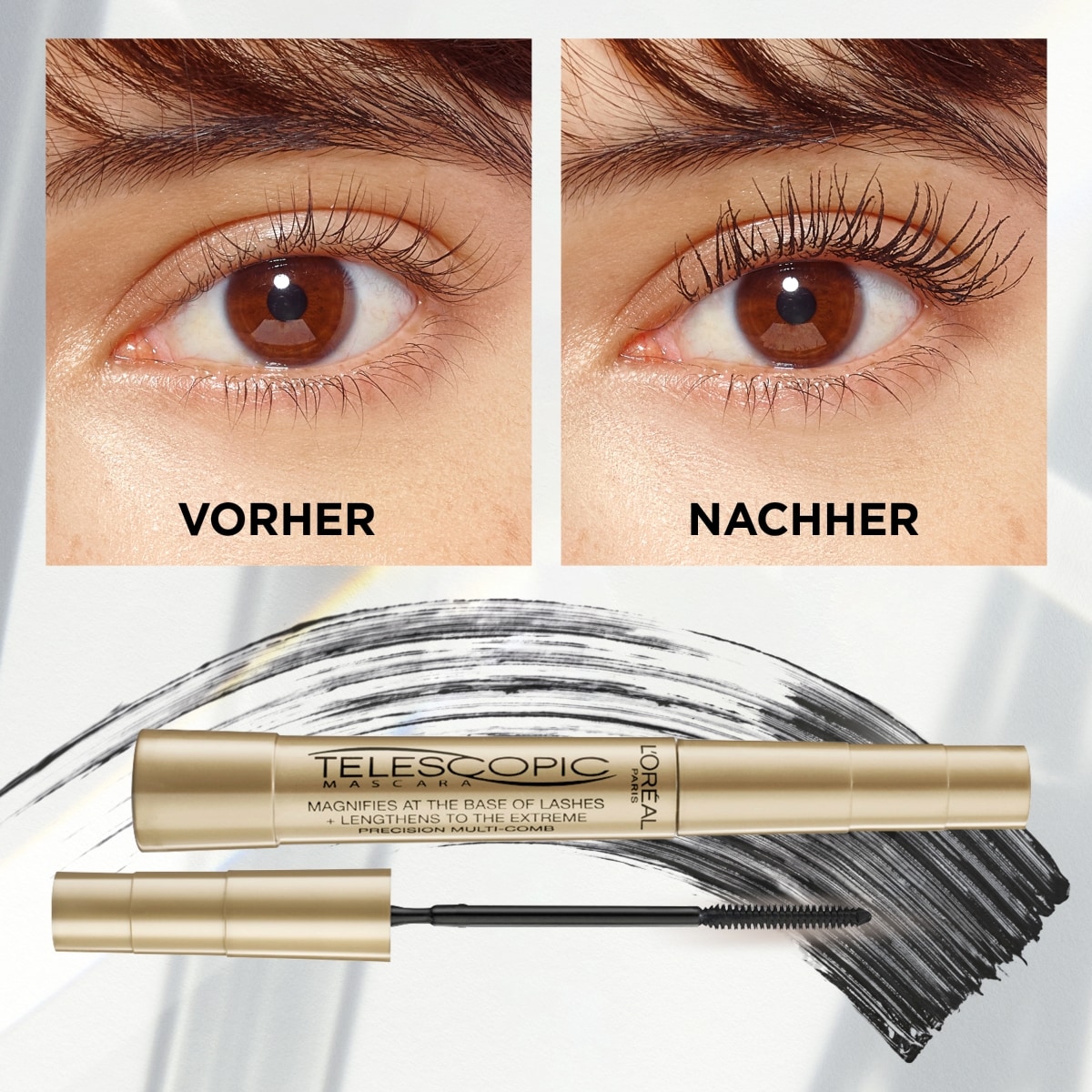 False Lash Telescopic Gold Mascara