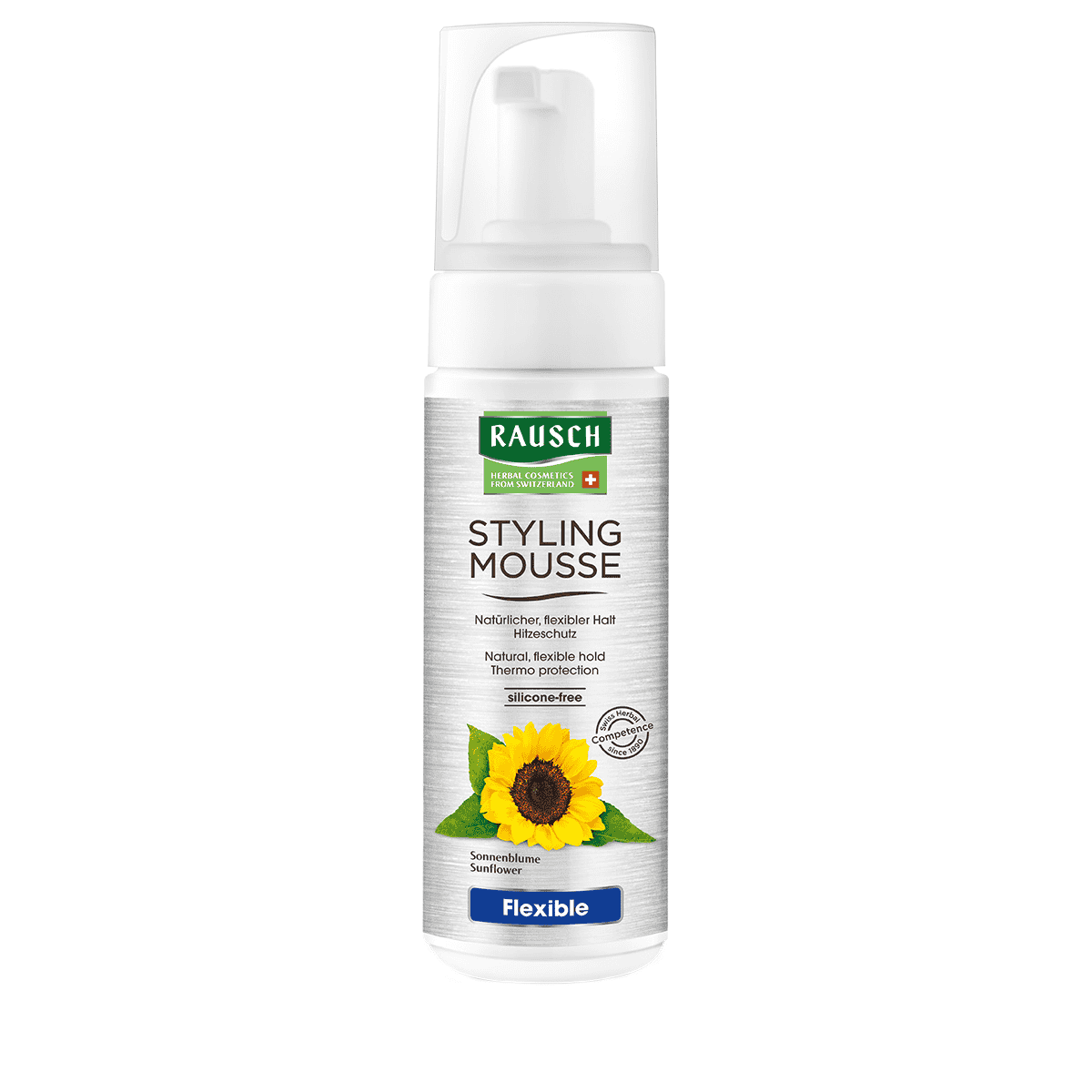 Styling mousse flexible non-aerosol